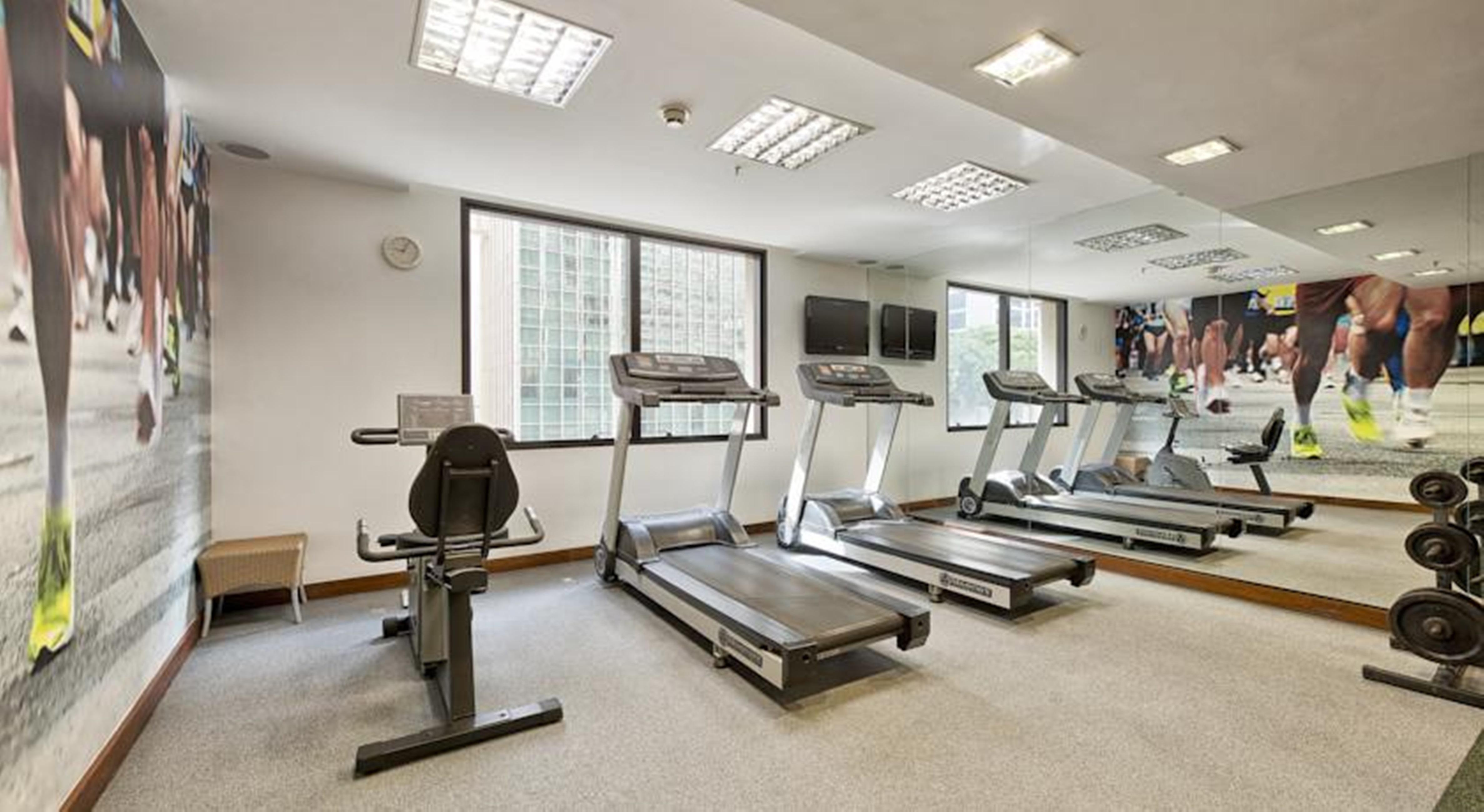 Melia Paulista Otel Sao Paulo Dış mekan fotoğraf The gym at the hotel