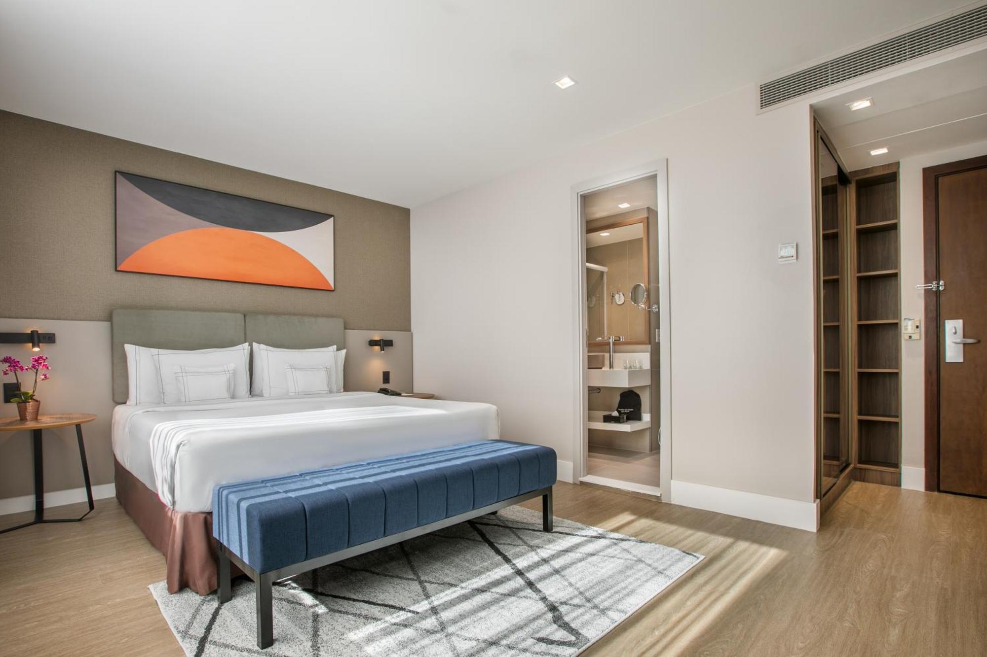 Melia Paulista Otel Sao Paulo Dış mekan fotoğraf A bedroom at the hotel